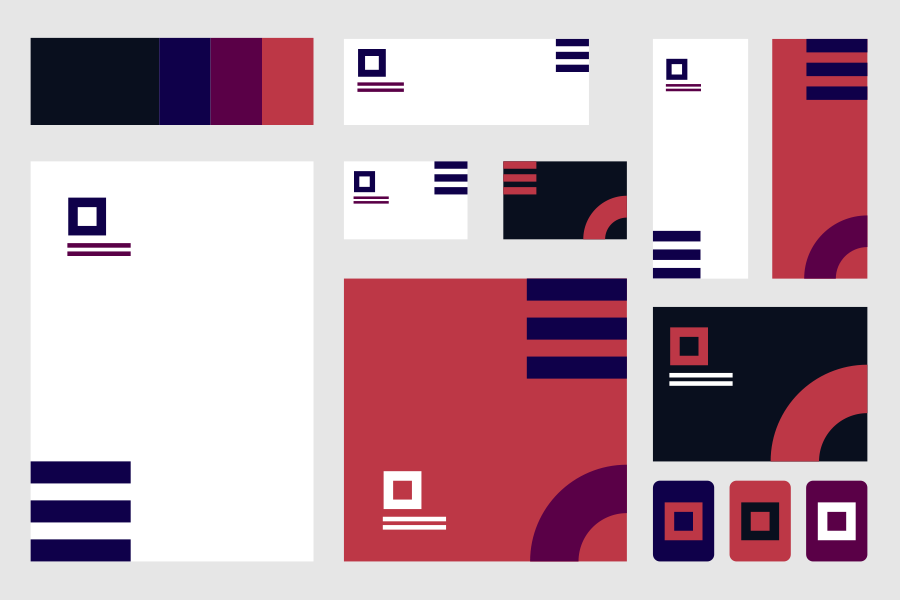 Illustration of Visual Identity service