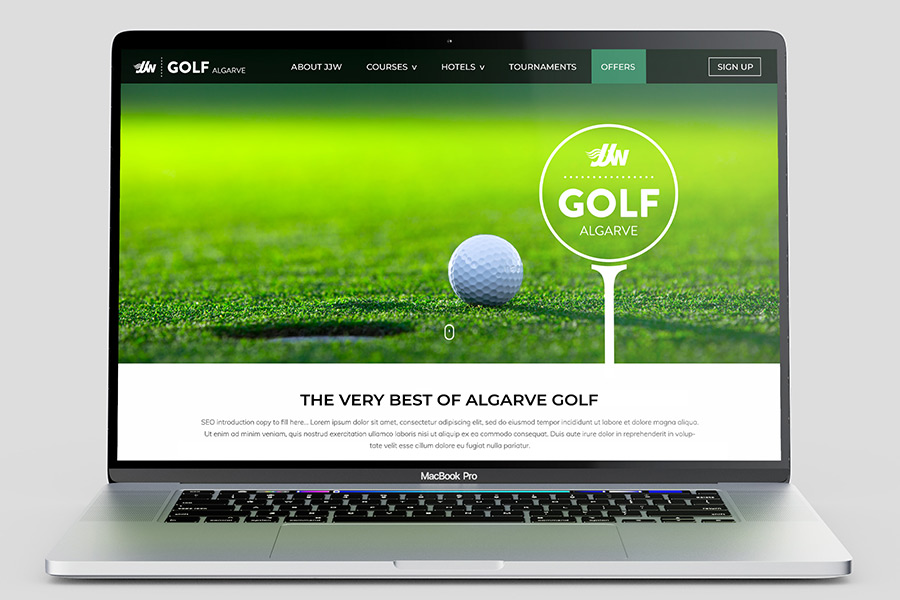 JJW Golf Algarve brochure Penina Golf Academy pages