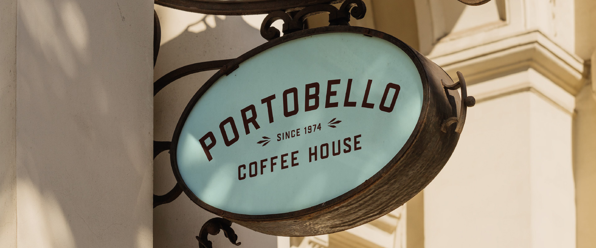 Portobello Coffee House outdoor signage